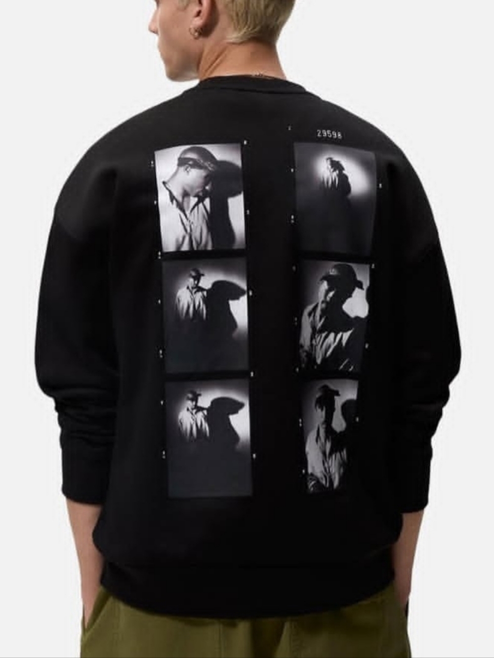 ZARA 2Pac Pullover Sweatshirt